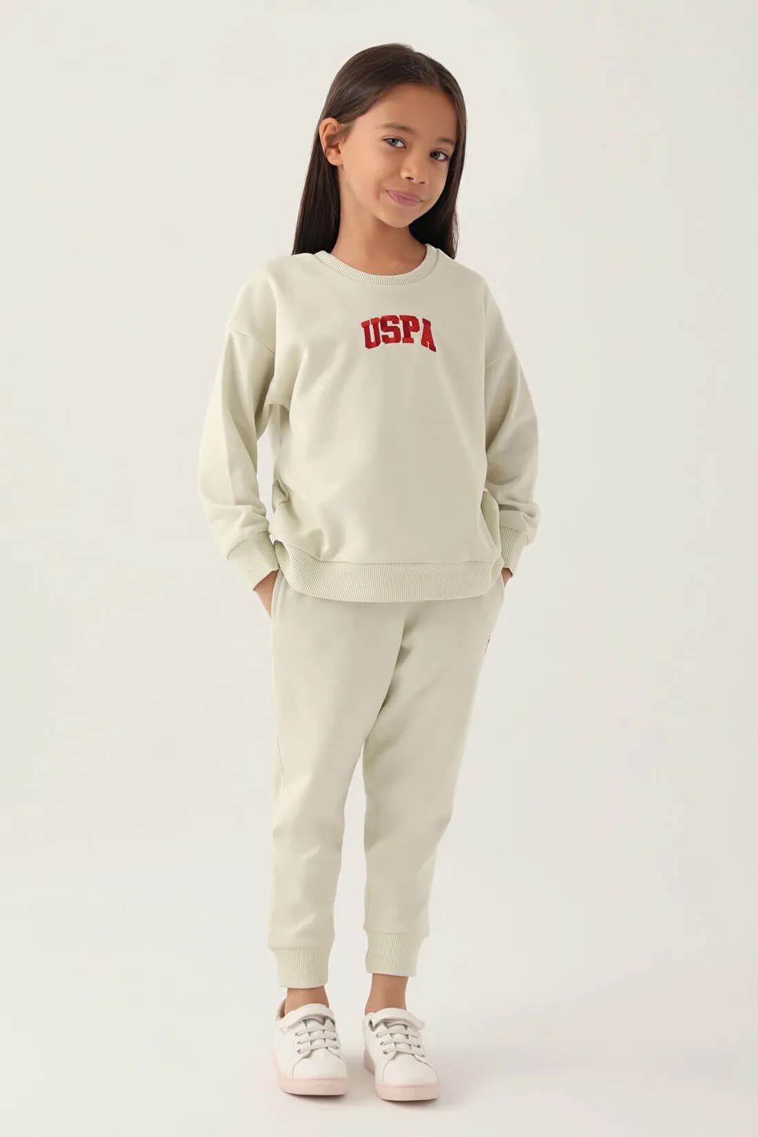 USPA Logo Sweatshirt Set - Mint Green